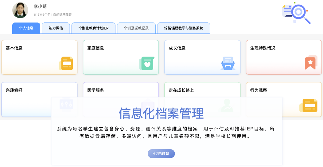 入学评估机构管理界面