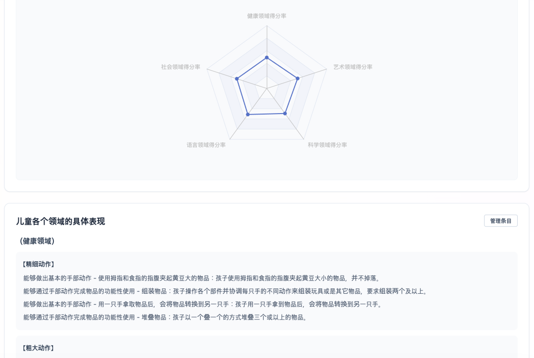 Child+多次评估结果比较